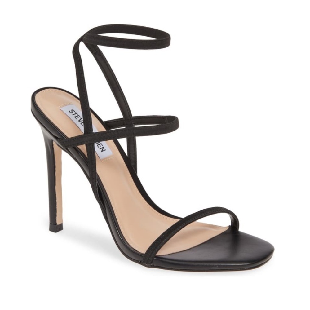 Steve Madden Sandal Heel Elastic Strap 7